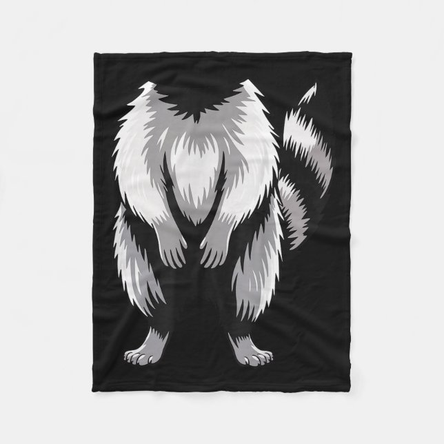 Racoon Shirt Adult Kids Men Women Racoon Costume  Fleece Blanket (Front)