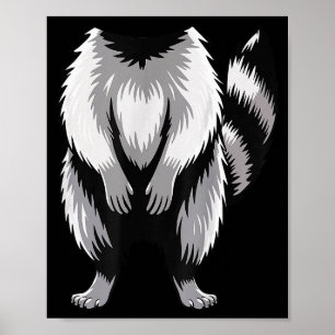 Racoon Shirt Adult Kids Men Women Racoon Costume Poster