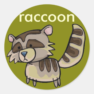 racoon sticker
