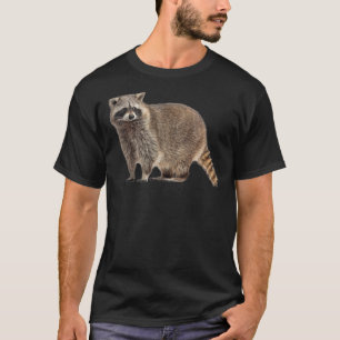 Racoon T-Shirt  Wildlife Tee Shirt  Cool Nature R