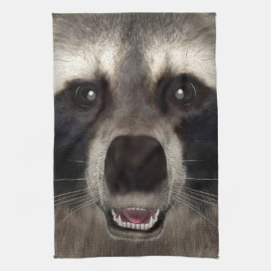 Racoon Tea Towel