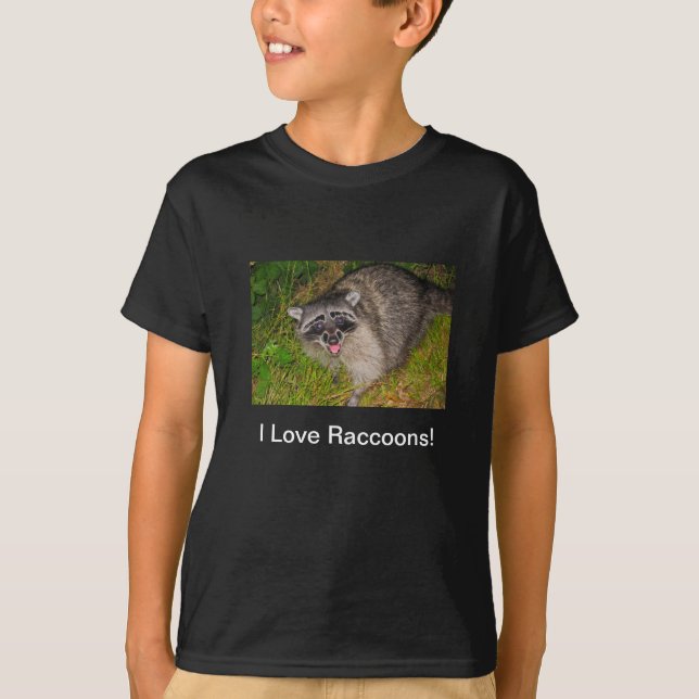 Racoon TeeShirt T-Shirt (Front)