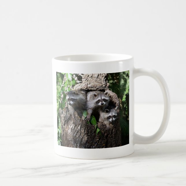Racoon - The Three Amigos Coffee Mug (Right)