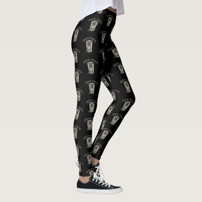 Racoon Trash Panda Leggings (Right)