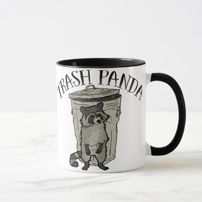 Racoon Trash Panda Mug (Right)