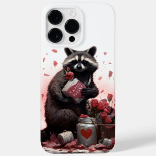 Racoon trash poetry Valentines day Case-Mate iPhone 14 Pro Max Case