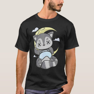 Racoon With Gamepad For Gaming And Computer Player T-Shirt