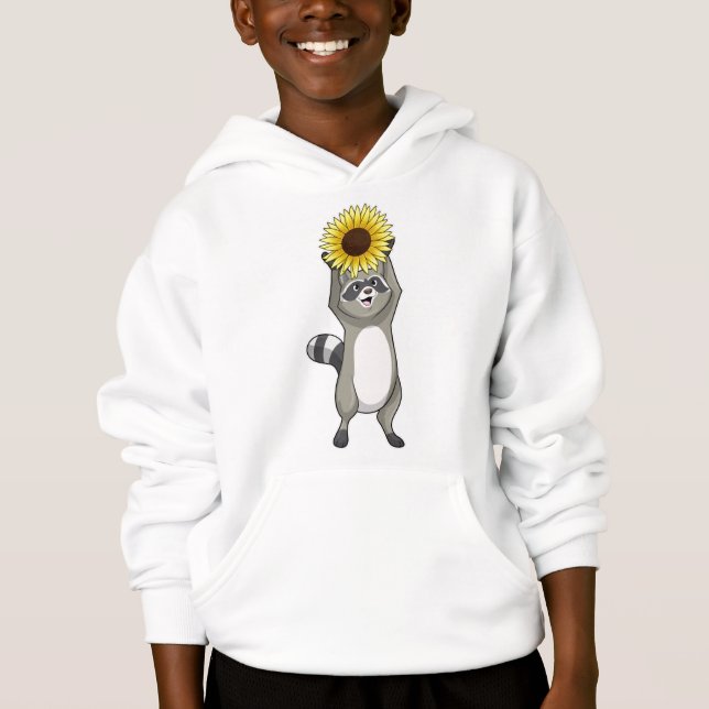 Racoon with Sunflower (Front)