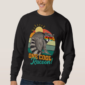 Racoon women kids men Racoon Appreciation wildli Sweatshirt