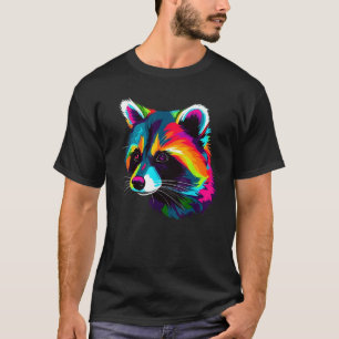 Racoon Zoo Animals Forest Trash Panda Forest Racc T-Shirt