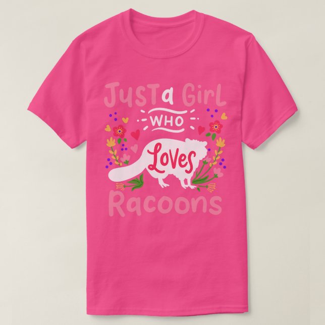 Racoons Racoon Lover 1 T-Shirt (Design Front)