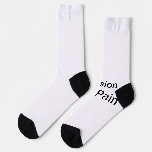 Racquel Evans Crew Socks (Left)