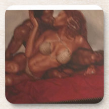 Racquel Evans Hard plastic coaster