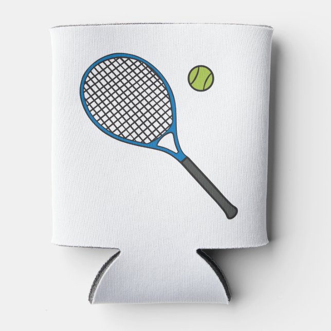 Racquet & Ball Can Cooler (Front)