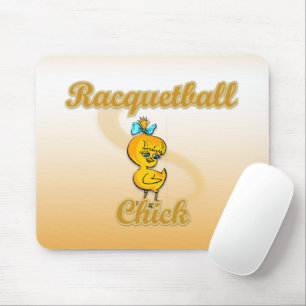 Racquetball Chick Mouse Mat