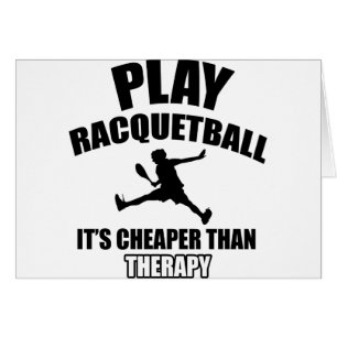 Racquetball player designs