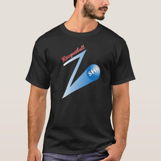 Racquetball 'Z' Shot dark T-Shirt