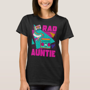Rad Auntie 90s Aesthetic Nostalgia 1990's Retro Au T-Shirt