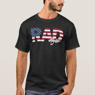 Rad Dad Father's Day For New Dad Papa Daddy T-Shirt