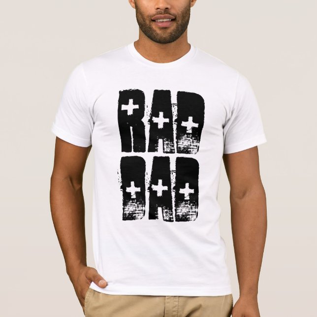RAD DAD Father's day T-SHIRTS TEES (Front)