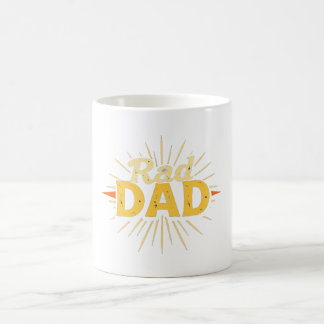 Rad DAD Mug – Bold Vintage Style Coffee Cup 