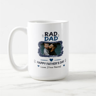 Rad Dad Painted Frame Mug