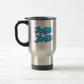 Rad Dad Retro 80's Travel Mug