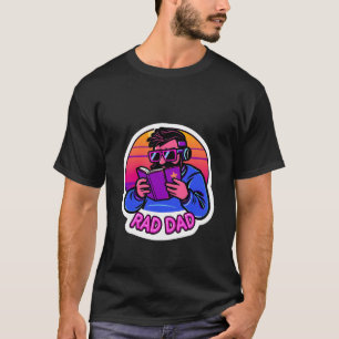 Rad Dad – Retro Cool Father’s Day T-Shirt