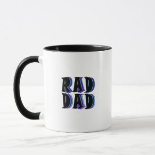 Rad Dad Retro Mug