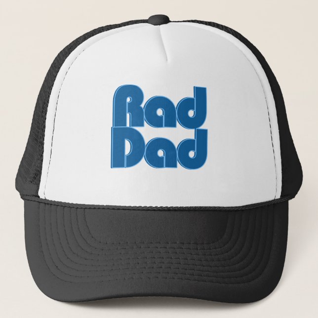 Rad Dad Trucker Hat (Front)