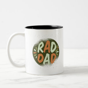 Rad Dad Two-Tone Coffee Mug