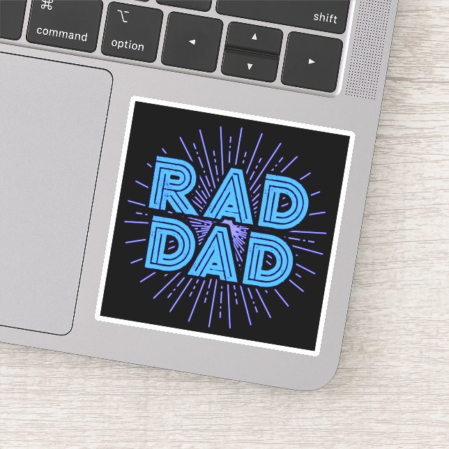Rad Dad Typography Design | Fathers Day (Detail)