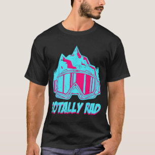 Rad goggles retro ski vintage 80s 90s skiing T-Shirt