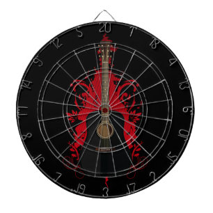 Rad Guitar Dartboard