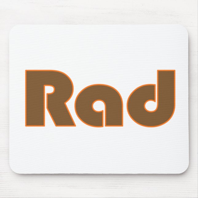 Rad Mouse Mat (Front)