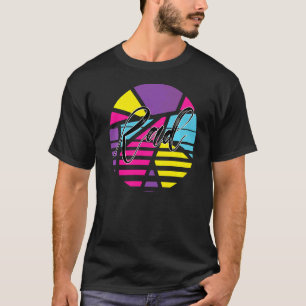 Rad Psychedelic Design I Love The 80's T-Shirt