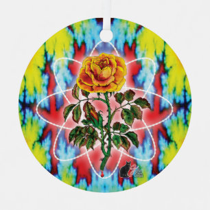 Rad Rad Rose Metal Tree Decoration