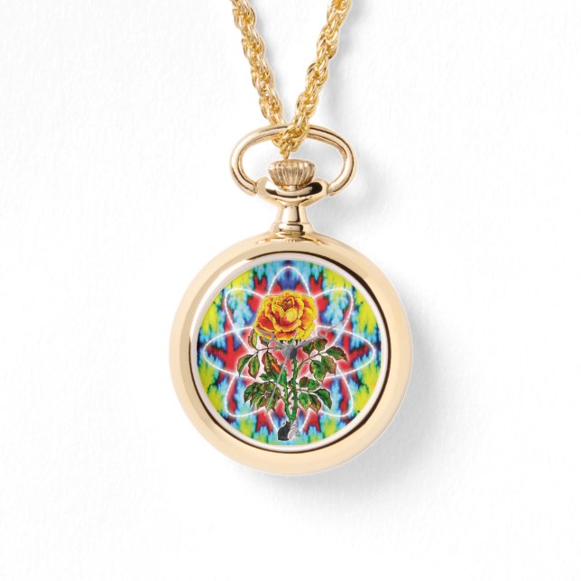 Rad Rad Rose Women's Necklace (Front)