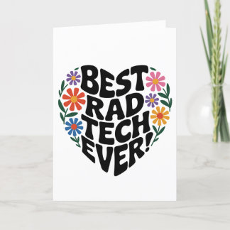 Rad Tech Appreciation Thank You Card