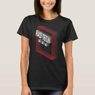 Rad Tech Job Title Appreciation Retro T-Shirt