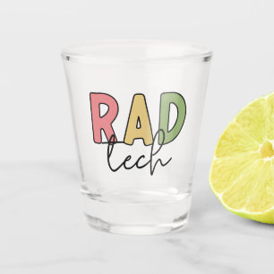 Rad Tech Radiologic Technologist Radiology Shot Glass