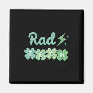 Rad Tech St Patricks Day Xray Irish Lucky Radiolog Magnet