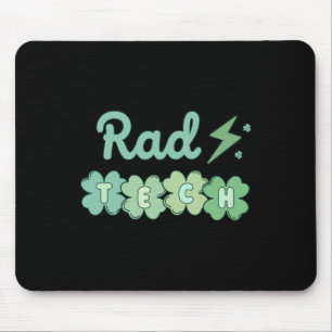 Rad Tech St Patricks Day Xray Irish Lucky Radiolog Mouse Mat