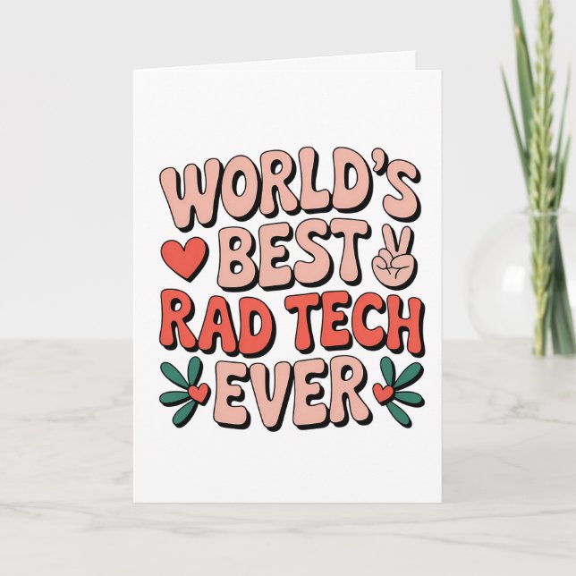 Rad Tech Thank You Card (Front)