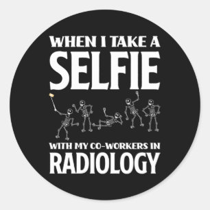 Rad Tech Xray Tech Radiology Technician Radiology  Classic Round Sticker