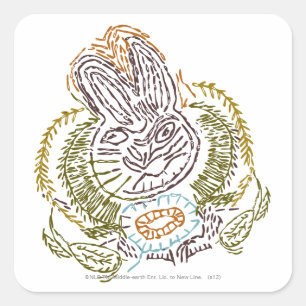 RADAGAST™ Embroidery Square Sticker