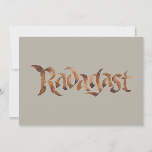 RADAGAST™ Name Textured (Front)