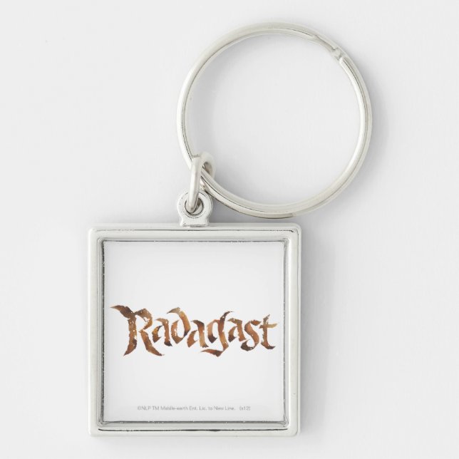RADAGAST™ Name Textured Key Ring (Front)