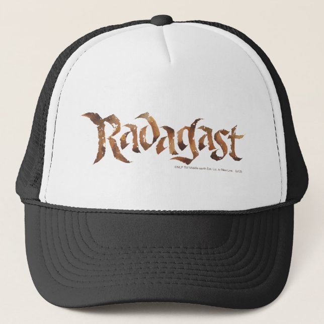 RADAGAST™ Name Textured Trucker Hat (Front)