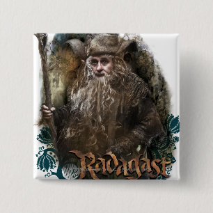 RADAGAST™ With Name 15 Cm Square Badge